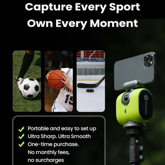 XbotGo Chameleon AI Auto Sports Action Camera - Picture 7 of 13